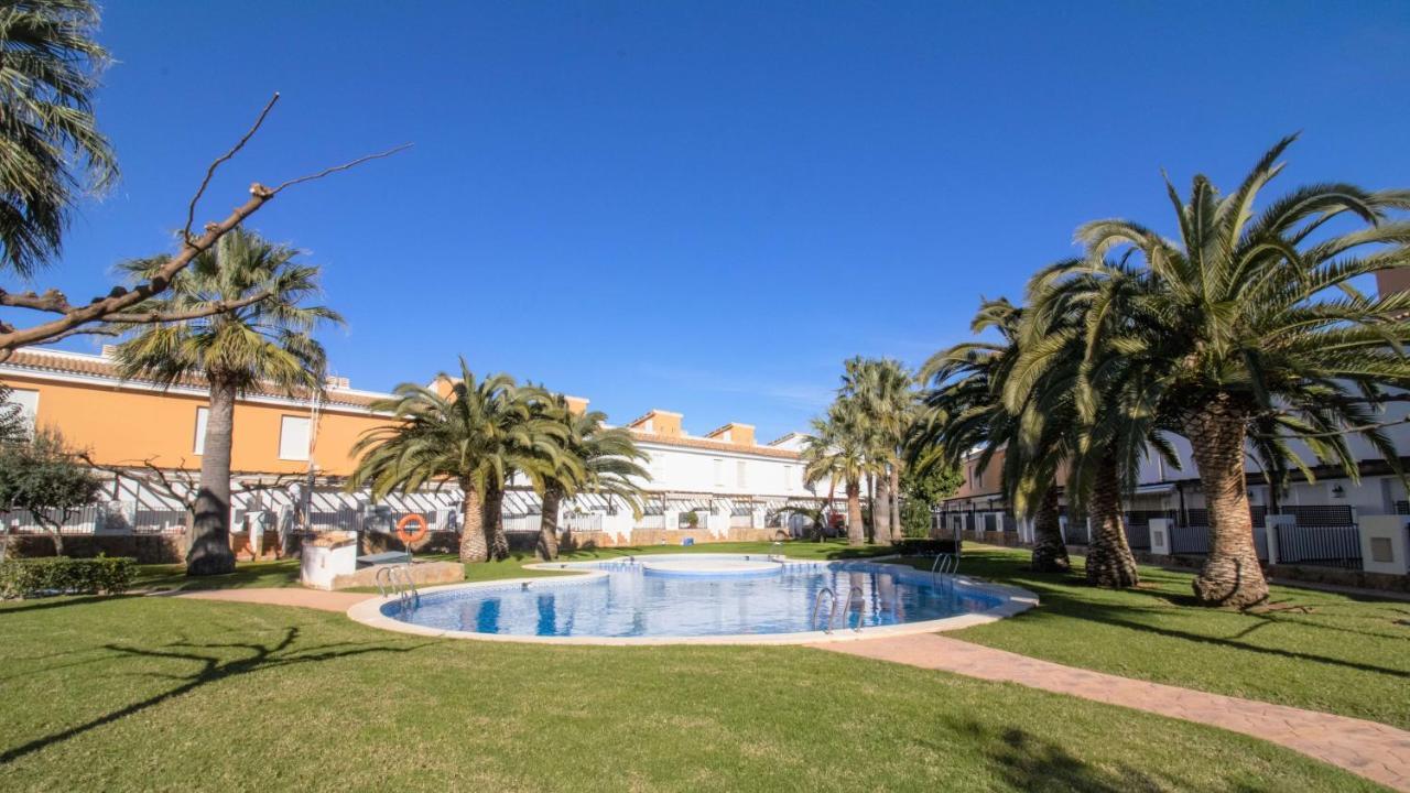 Palm Beach 132 Adosado Con Jardin Y Piscina Albert Villas Alcossebre Kültér fotó